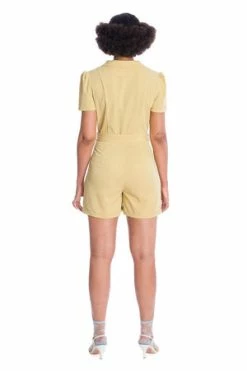Banned Women Rule Playsuit -Voodoo Vixen shop 06 30 PL92044YELLOW 1220 300x