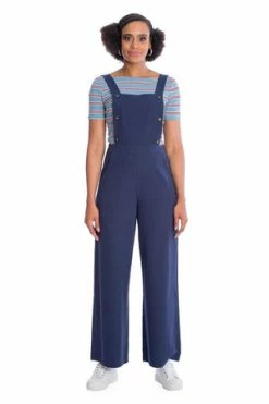 Banned Starboard Playsuit 7 Banned Starboard Playsuit -Voodoo Vixen shop 06 30 PL93039 20NAVY 1426 300x