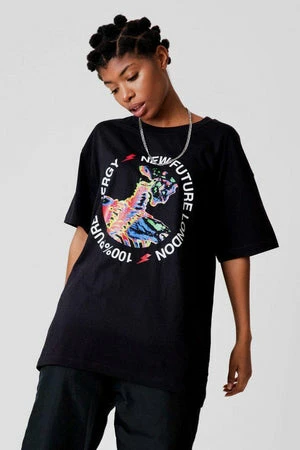 Long Clothing 100% Pure Energy - Black T-Shirt - Unisex 2 Long Clothing 100% Pure Energy - Black T-Shirt - Unisex - Image 2