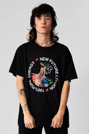 Long Clothing 100% Pure Energy - Black T-Shirt - Unisex 1 Long Clothing 100% Pure Energy - Black T-Shirt - Unisex