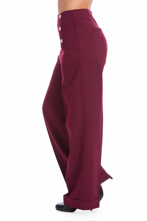 Banned Adventures Ahead Button Trouser 40 Banned Adventures Ahead Button Trouser - Image 40