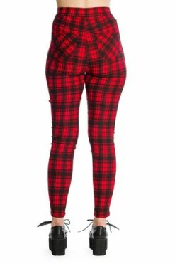 Banned Damien Trousers -Voodoo Vixen shop 1625827664SS68003BLK 20TR31099RED 0389 300x