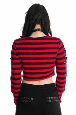 Banned Chantrea Top -Voodoo Vixen shop 1625831523TP10385RED 0349 300x