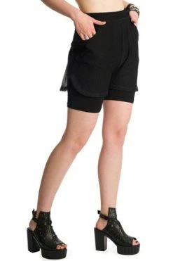 Banned Spirit Walker Shorts -Voodoo Vixen shop 1627496253ST81047 20HD59060RED 1570 300x