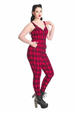 Banned Lenore Playsuit -Voodoo Vixen shop 1641210662PL92034 20RED4374 300x