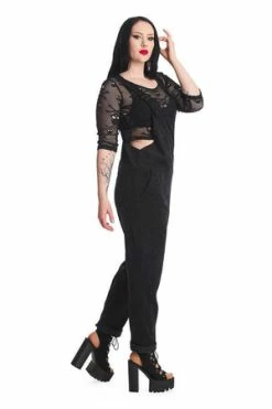 Banned Demi Playsuit -Voodoo Vixen shop 1642505442PL92064BLK2746 300x