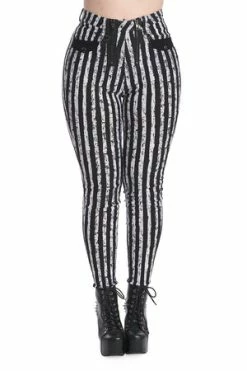 Banned Spooky Nightwalks Slim Trousers