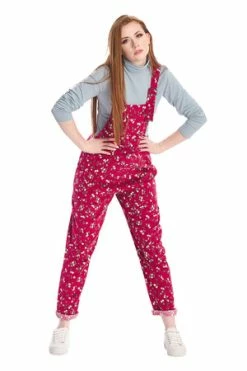 Banned Polly Playsuit -Voodoo Vixen shop 1642526560PL92059 20RED4078 300x