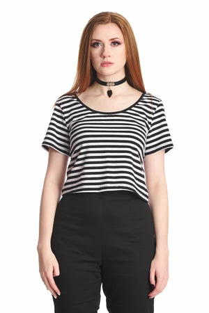 Banned Sweet Yet Spooky Stripe Top 6 Banned Sweet Yet Spooky Stripe Top - Image 6