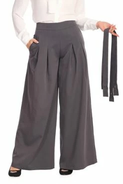Banned Diamond Trousers -Voodoo Vixen shop 1642530012TR31138 20GREY0653 300x