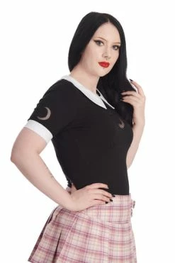 Banned Moon Dreaming Top 11 Banned Moon Dreaming Top -Voodoo Vixen shop 1658747983TP10316 20BLK 3 300x