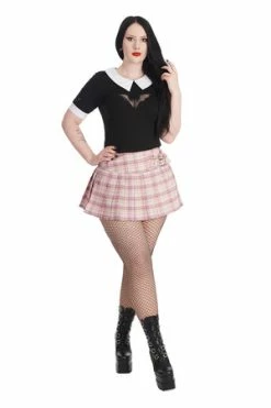 Banned Bat Bewear Top 15 Banned Bat Bewear Top -Voodoo Vixen shop 1658748094TP1037 20BLK 2 300x