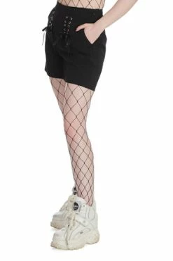 Banned Shinobu Shorts -Voodoo Vixen shop 1659022010ST81063 20BLK 4 300x