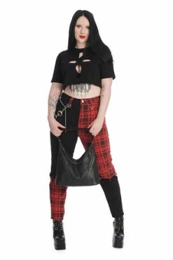 Banned Cross My Heart Top -Voodoo Vixen shop 1659023912TP10495 20BLK 2 300x