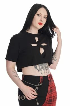 Banned Cross My Heart Top