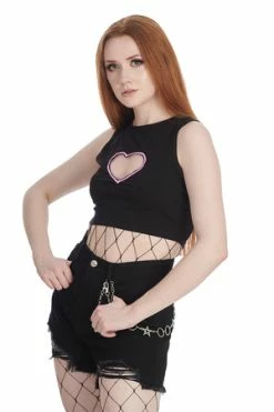 Banned Saki Top -Voodoo Vixen shop 1659024183TP10499BLK 3 300x