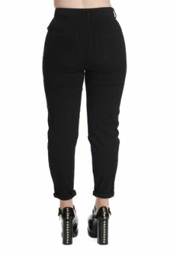 Banned Hunger Strike Trousers -Voodoo Vixen shop 1659026222TR31146BLK 4 300x