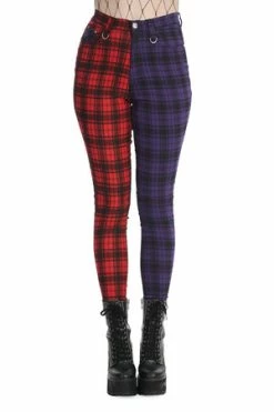 Banned Tartan Baily Trousers