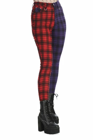 Banned Tartan Baily Trousers 3 Banned Tartan Baily Trousers - Image 3
