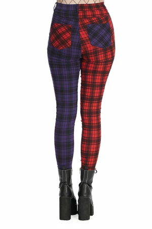 Banned Tartan Baily Trousers 2 Banned Tartan Baily Trousers - Image 2