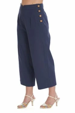 Banned Pretty Perfect Trousers -Voodoo Vixen shop 1659039479TR31157NAVY13002 300x