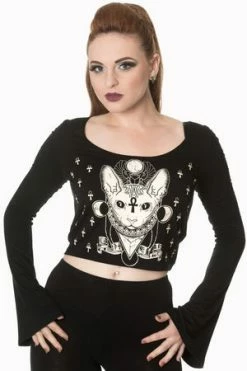 Banned 9 Lives Jersey Top