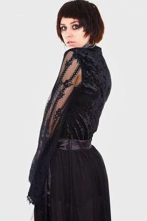 Jawbreaker Dark Elven Velvet Top 2 Jawbreaker Dark Elven Velvet Top - Image 2