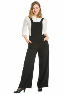 Banned Day Dreaming Dungarees -Voodoo Vixen shop Day Dreaming Dungarees Banned 4 300x