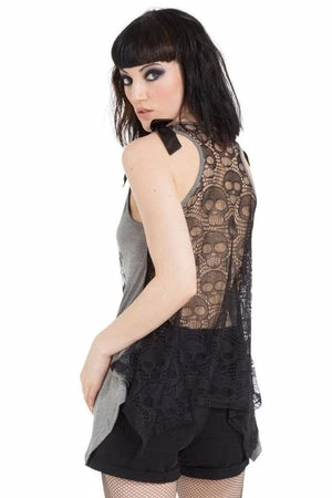 Jawbreaker Deathclock Top - Grey Or Black 5 Jawbreaker Deathclock Top - Grey Or Black - Image 5