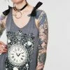 Jawbreaker Deathclock Top - Grey Or Black