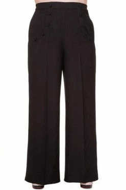 Banned Full Moon Plus Size Trousers -Voodoo Vixen shop Full Moon Plus Size Trousers Banned 4 300x