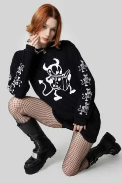 Long Clothing How To Kill - Long Sleeve - Unisex 5 Long Clothing How To Kill - Long Sleeve - Unisex -Voodoo Vixen shop How To Kill Long Sleeve Unisex Long Clothing 3 300x
