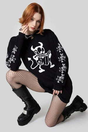 Long Clothing How To Kill - Long Sleeve - Unisex 3 Long Clothing How To Kill - Long Sleeve - Unisex - Image 3