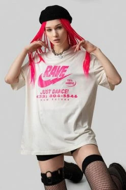 Long Clothing Illegal Rave T-shirt - Unisex -Voodoo Vixen shop Illegal Rave T shirt Unisex Long Clothing 3 300x