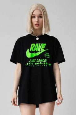 Long Clothing Illegal Rave T-shirt - Unisex -Voodoo Vixen shop Illegal Rave T shirt Unisex Long Clothing 9 300x