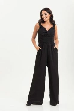 Voodoo Vixen Isla Black Jumpsuit