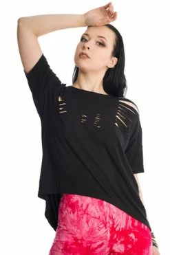 Banned Phantasmagoria Top -Voodoo Vixen shop LG67031PINK 20TP10418 1737 300x