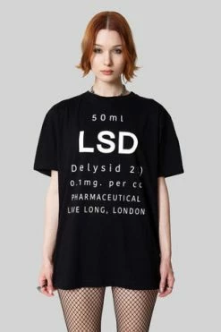 Long Clothing LSD T-Shirt - Unisex -Voodoo Vixen shop LSD T Shirt Unisex Long Clothing 5 300x
