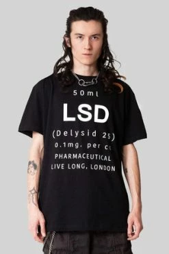 Long Clothing LSD T-Shirt - Unisex -Voodoo Vixen shop LSD T Shirt Unisex Long Clothing 6 300x