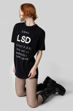 Long Clothing LSD T-Shirt - Unisex -Voodoo Vixen shop LSD T Shirt Unisex Long Clothing 9 300x