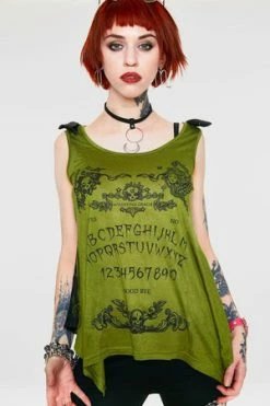 Jawbreaker Ouiji Goth Vest Top