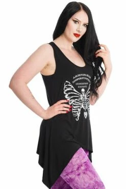 Banned Skeleton Wings Top -Voodoo Vixen shop TP10443 20LG67031PURPLE 1643 300x