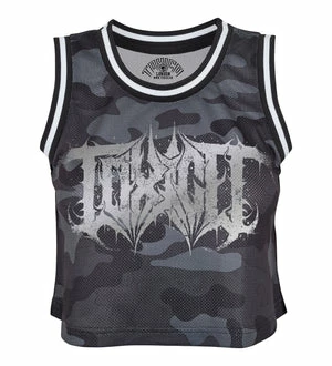 Toxico Metal Logo Camo Crop Mesh Vest 2 Toxico Metal Logo Camo Crop Mesh Vest - Image 2
