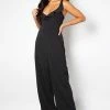 Voodoo Vixen Alexis Polka Dot Ruffle Jumpsuit