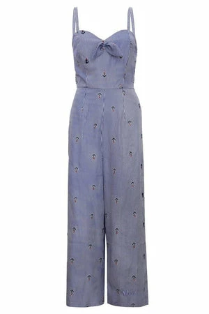 Voodoo Vixen Andy Anchor V-neck Jumpsuit 9 Voodoo Vixen Andy Anchor V-neck Jumpsuit - Image 9