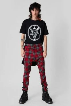 Long Clothing Baphomet - Black T-Shirt - Unisex -Voodoo Vixen shop baphomet black t shirt unisex long clothing 3 300x