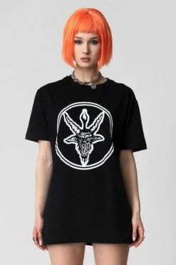 Long Clothing Baphomet - Black T-Shirt - Unisex