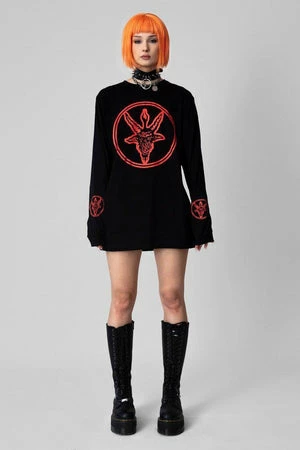 Long Clothing Baphomet - Long Sleeve - Unisex 3 Long Clothing Baphomet - Long Sleeve - Unisex - Image 3