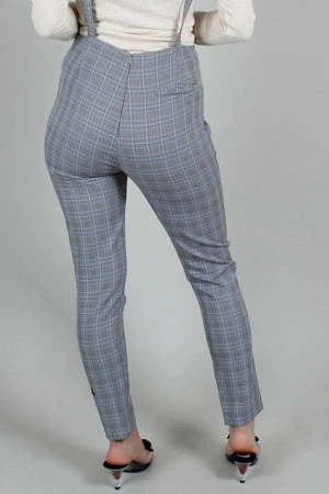 Voodoo Vixen Barbara Cigarette Trousers With Suspenders 2 Voodoo Vixen Barbara Cigarette Trousers With Suspenders - Image 2