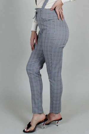 Voodoo Vixen Barbara Cigarette Trousers With Suspenders 3 Voodoo Vixen Barbara Cigarette Trousers With Suspenders - Image 3